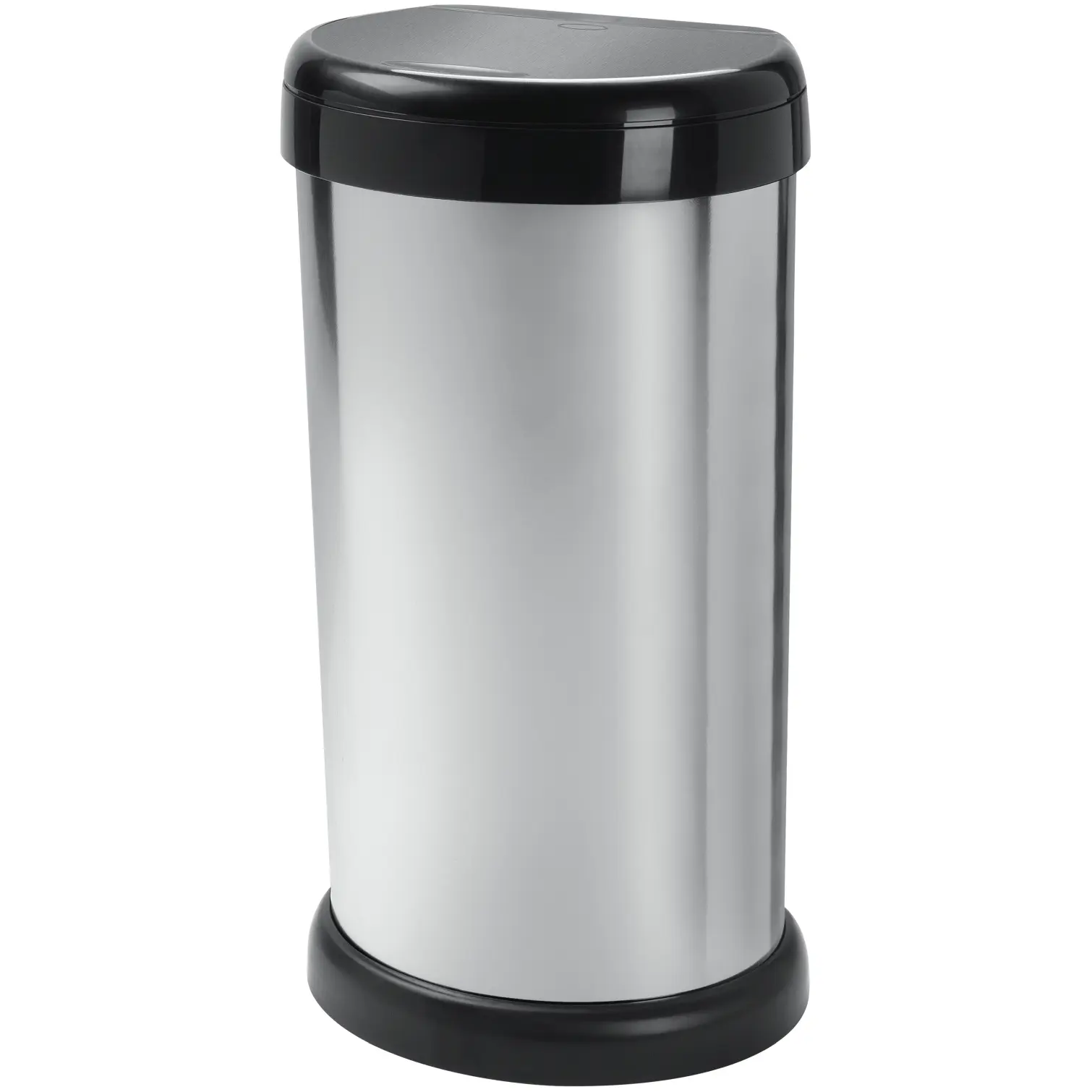 TON0005 Moda 42Ltr Touch Bin Silver