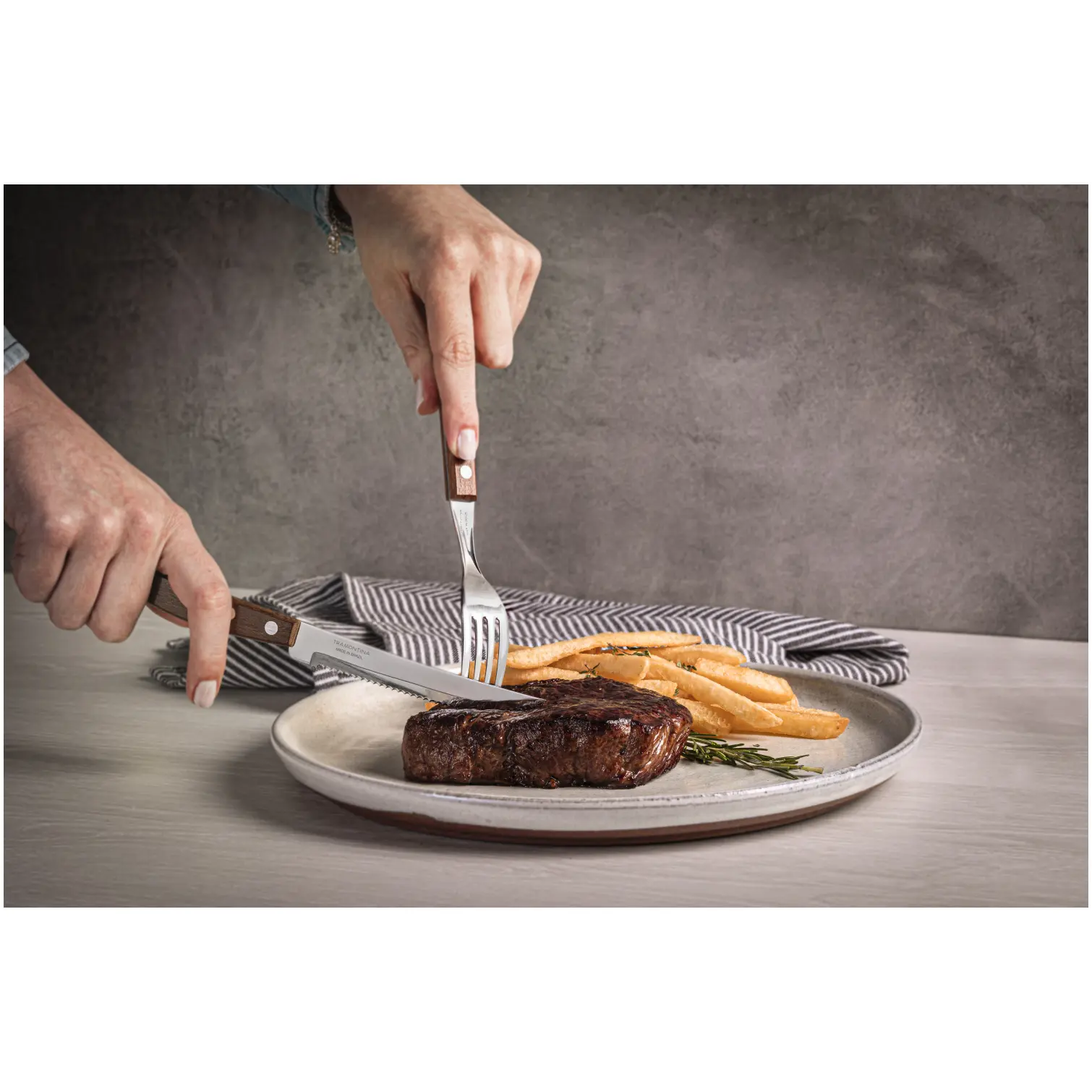 Tramontina Steak Cutlery Set 12 Pieces