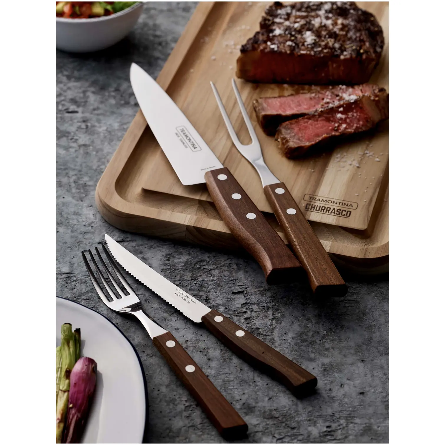 Tramontina Steak Cutlery Set 12 Pieces