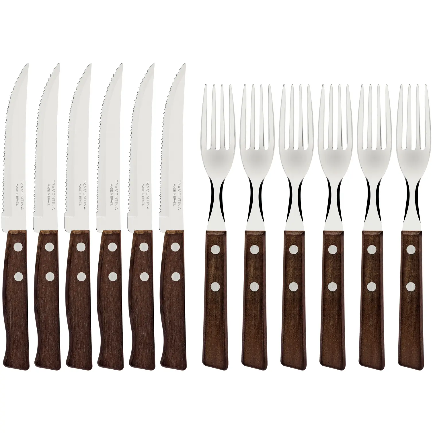 Tramontina Steak Cutlery Set 12 Pieces
