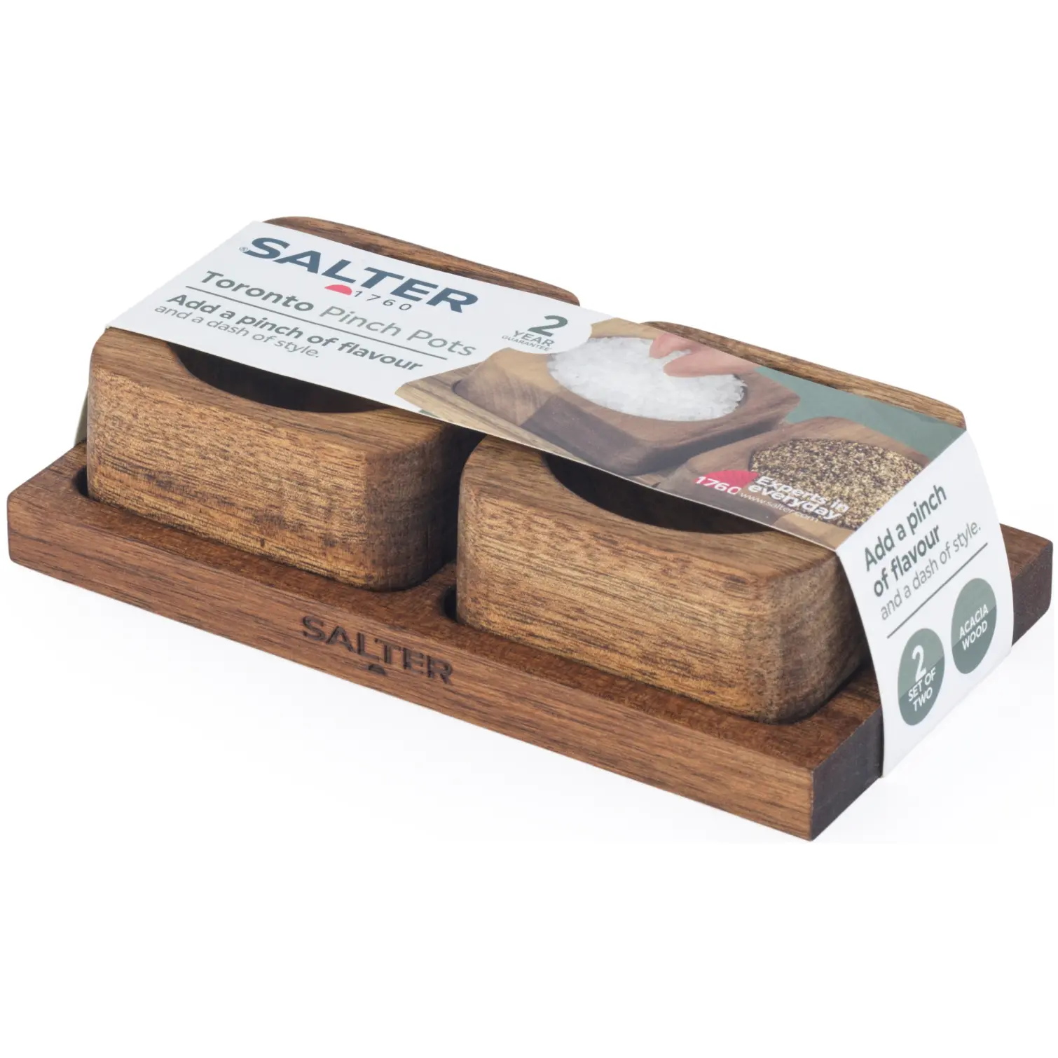 Salter Toronto Twin Pinch Pot