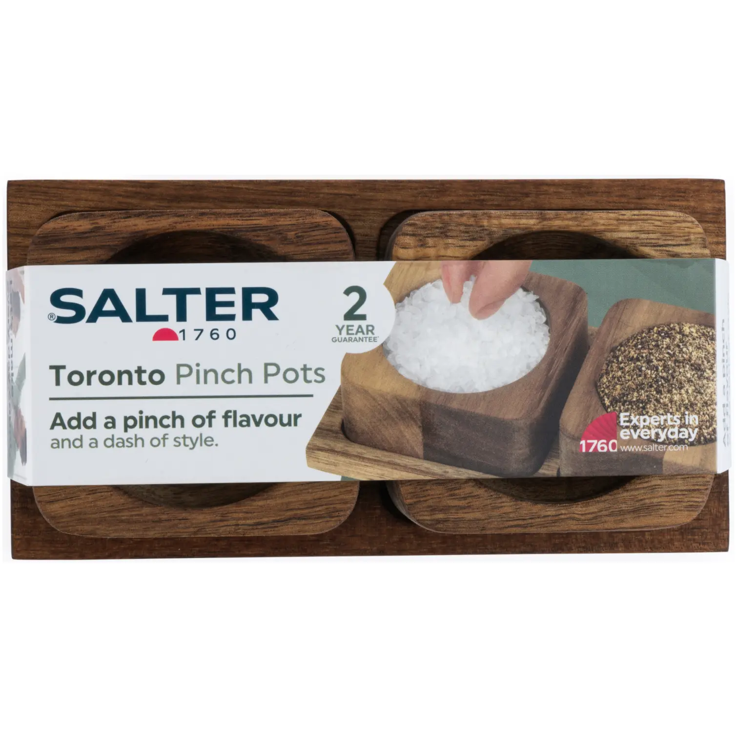 Salter Toronto Twin Pinch Pot