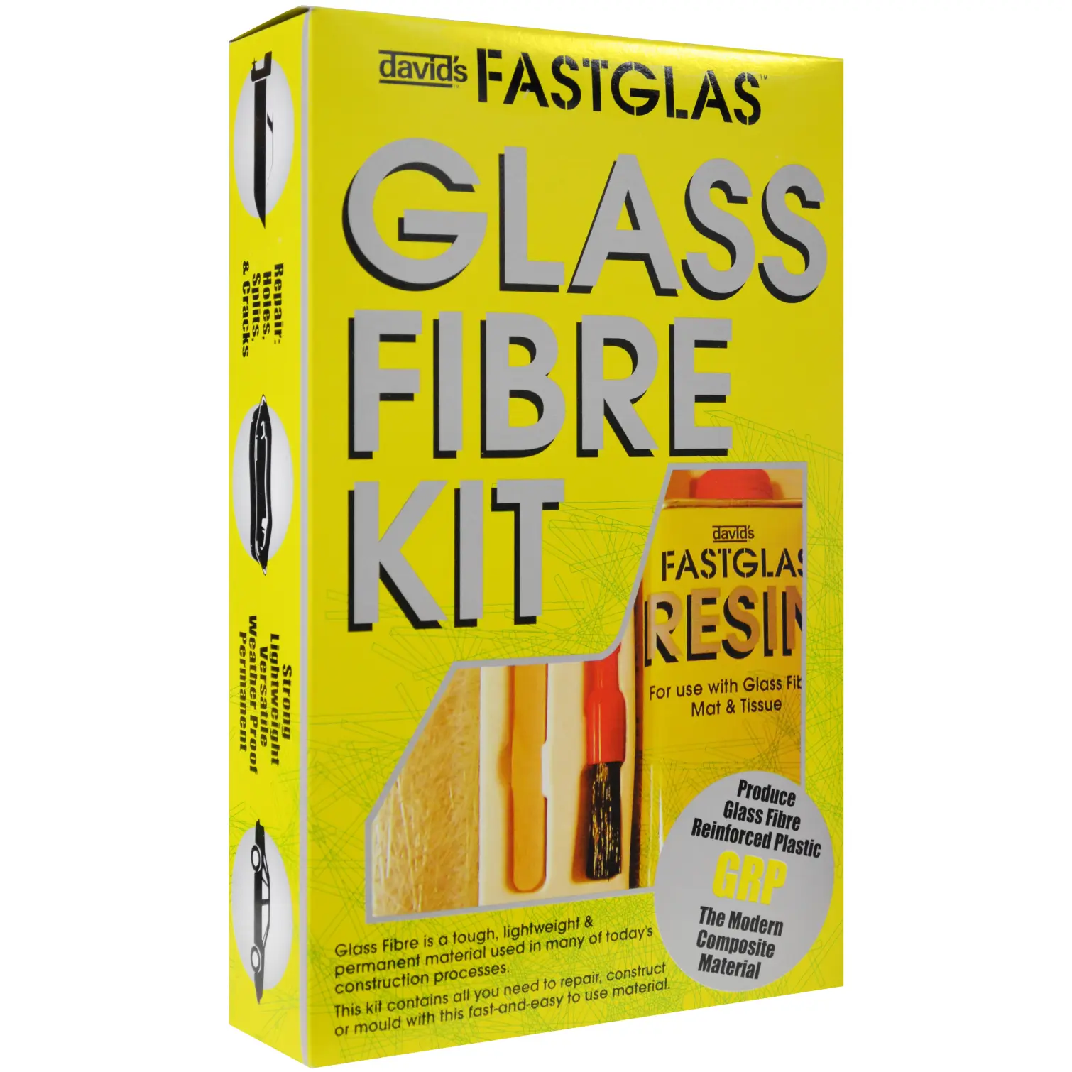 David's Professional Resin & Glass Fibre Kit