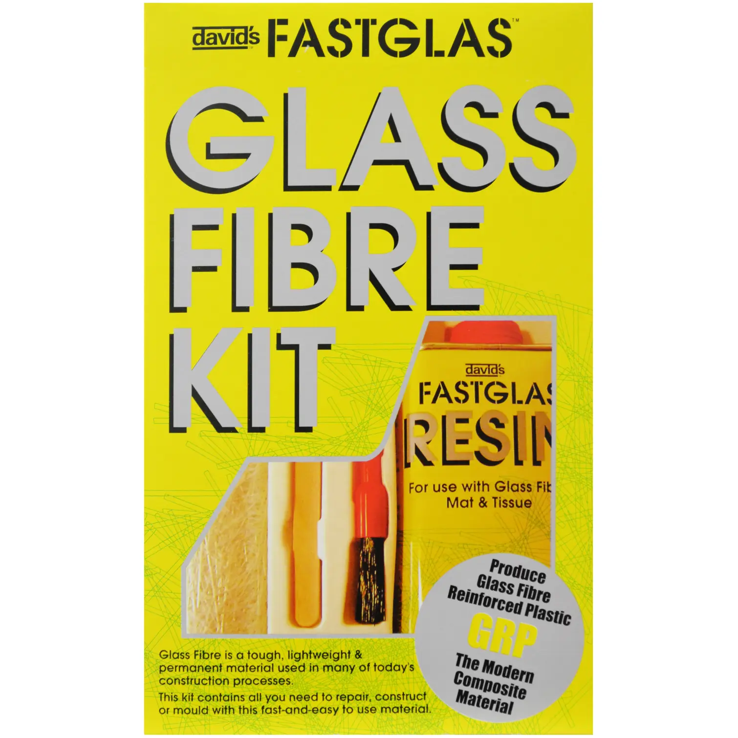 David's Professional Resin & Glass Fibre Kit