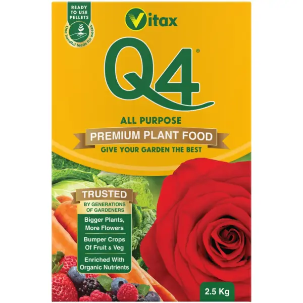 VIT0085 Vitax Q4 All Purpose Plant Food 2.5kg