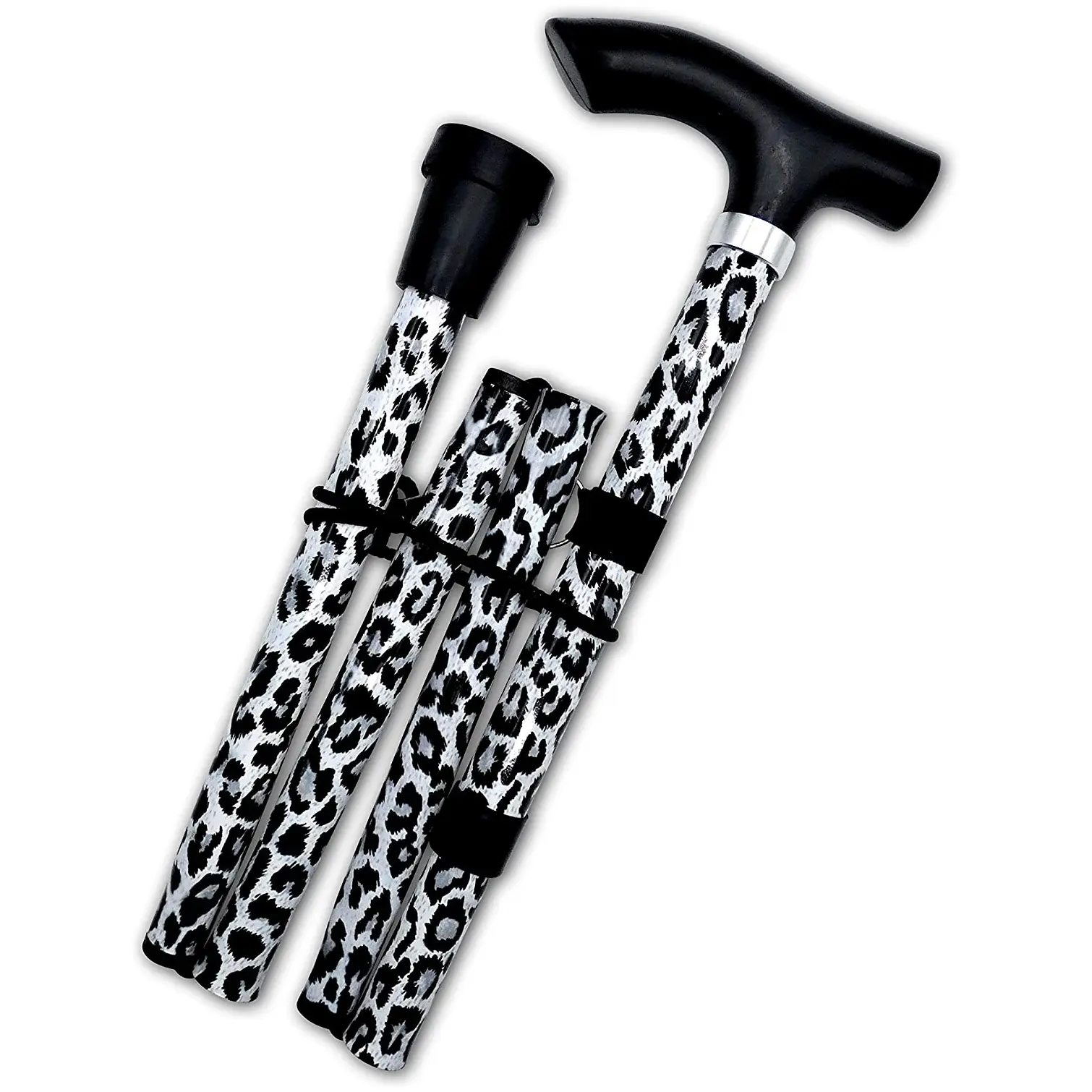 Life Walking Stick Leopard Folding