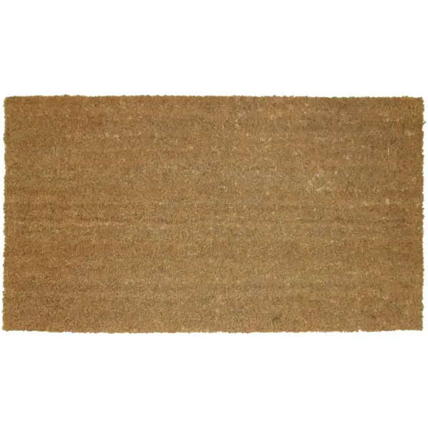 Likewise Kentwell Plain PVC Backed Coir Doormat 70 x40cm