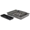 Whitefurze Silver Adjustable Drawer Organiser