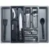 Whitefurze Silver Adjustable Drawer Organiser