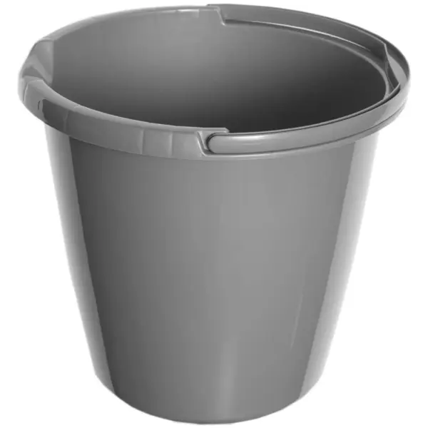 WHI0171 Whitefurze Silver 2.2 Gallon/10 Litres Bucket