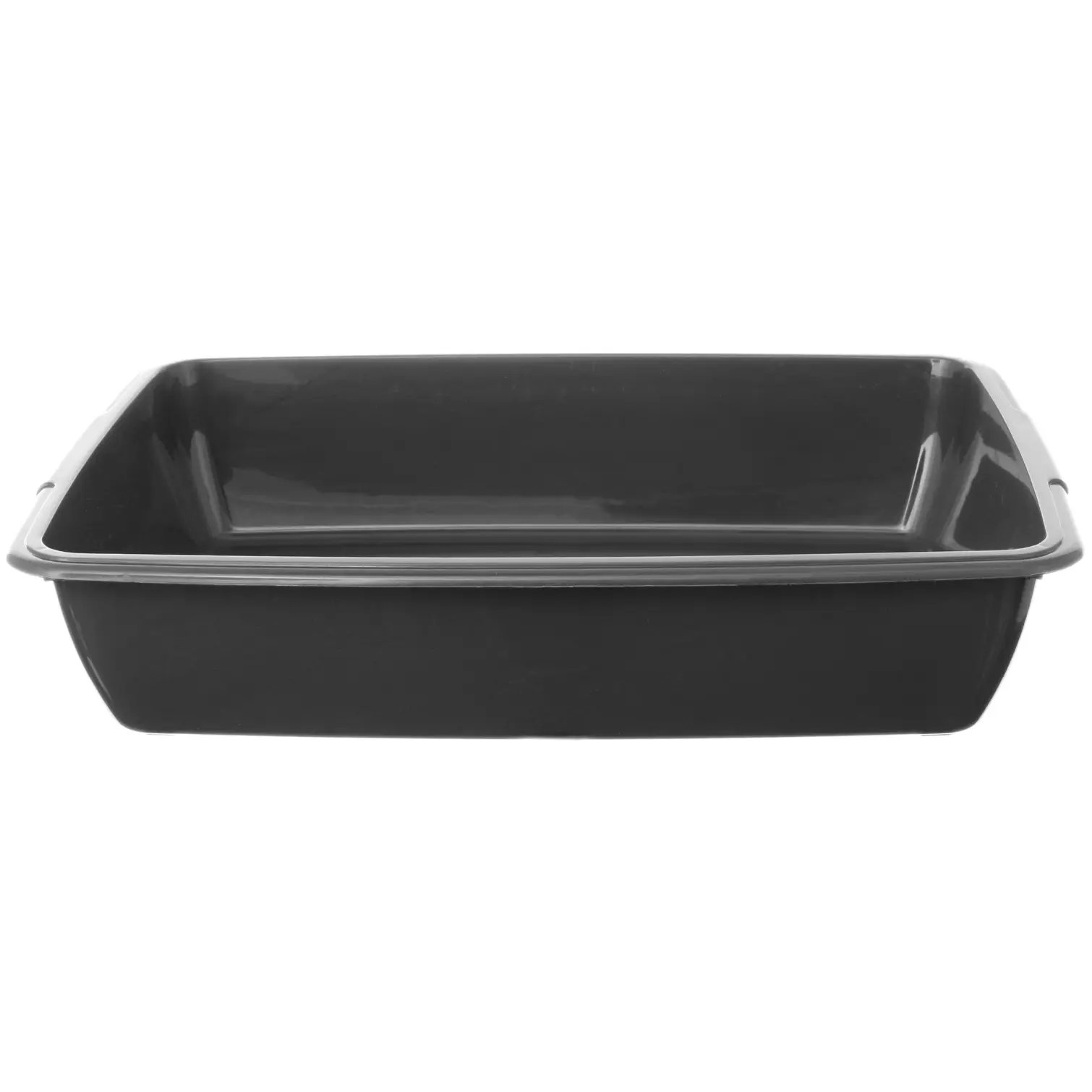 Whitefurze Cat Litter Tray 46x34x10cm