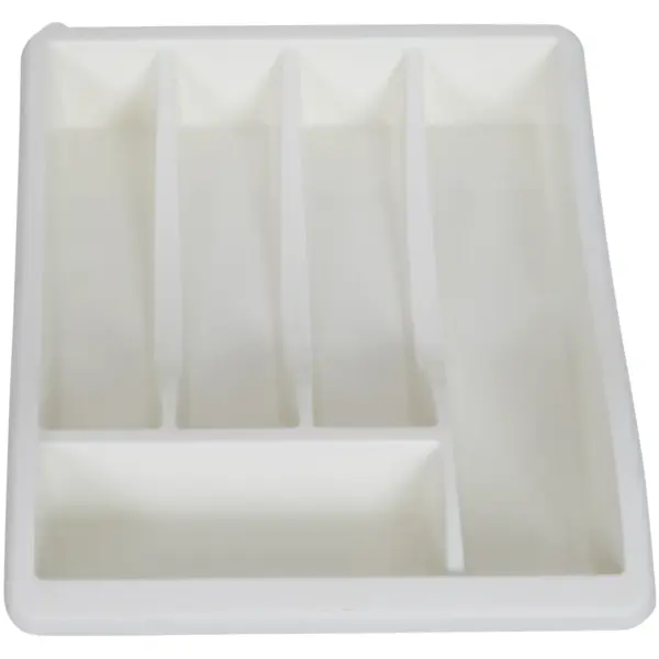 Whitefurze Cream Cutlery Tray 38x29x6cm