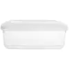 Whitefurze Rectangular Food Storage Box 4Ltr 28x19.5x9.5cm