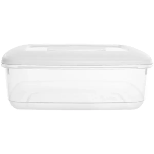 Whitefurze Rectangular Food Storage Box 4Ltr 28x19.5x9.5cm