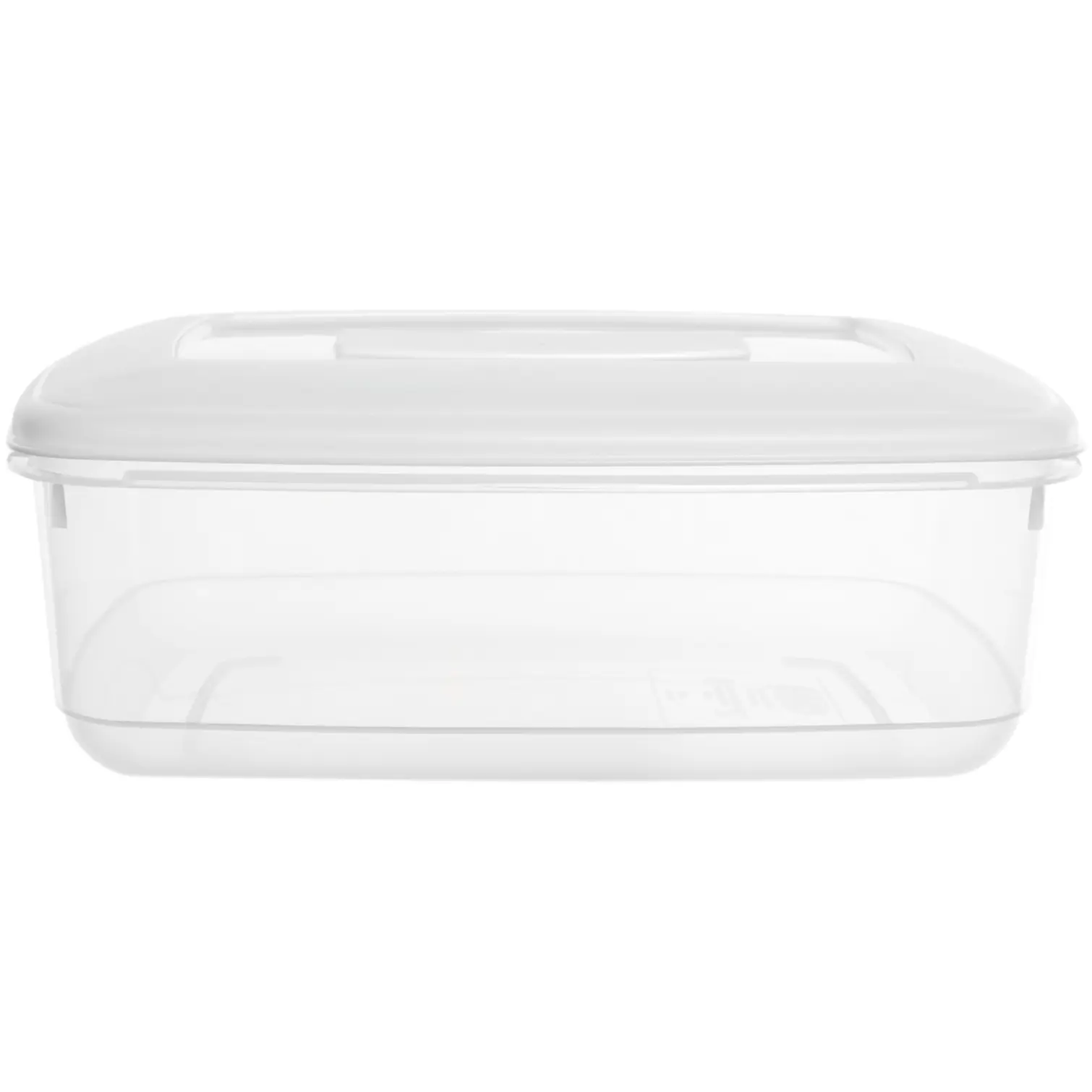 Whitefurze Rectangular Food Storage Box 3Ltr 26x18x9cm