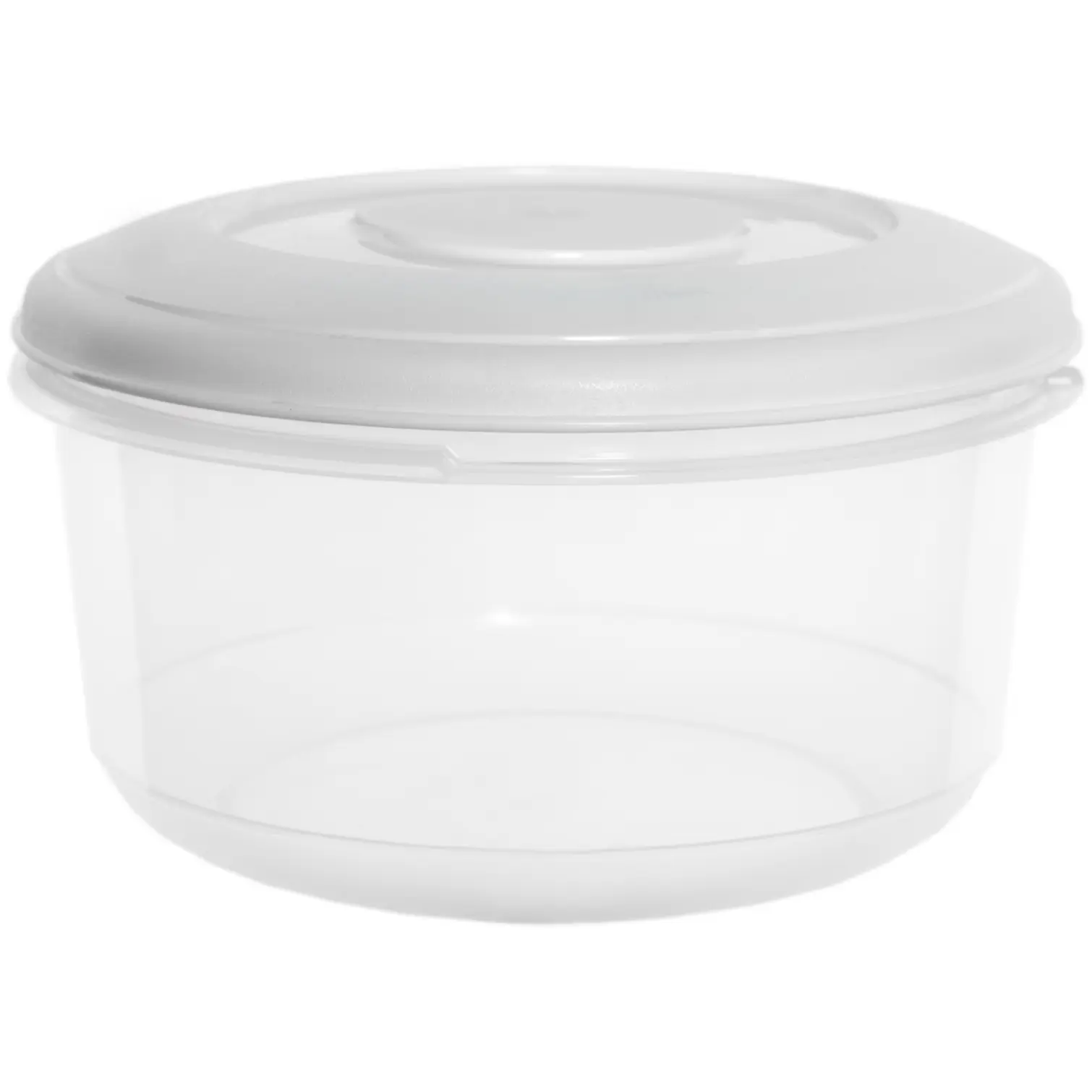 Whitefurze Round Food Storage Box 0.5Ltr 13x7cm