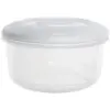 Whitefurze Round Food Storage Box 1Ltr 49.5x36cm