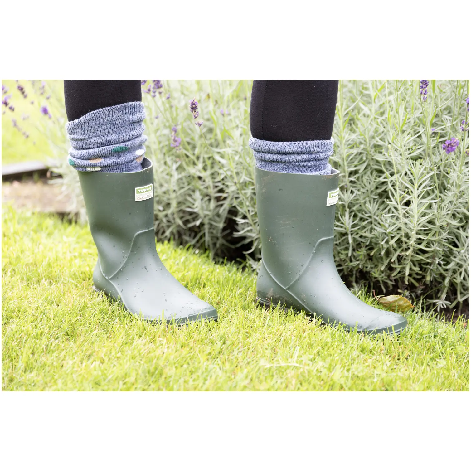 Town & Country Traditional Short Wellington Green Size 4