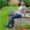 Town & Country Traditional Full Length Wellington Green Size 9