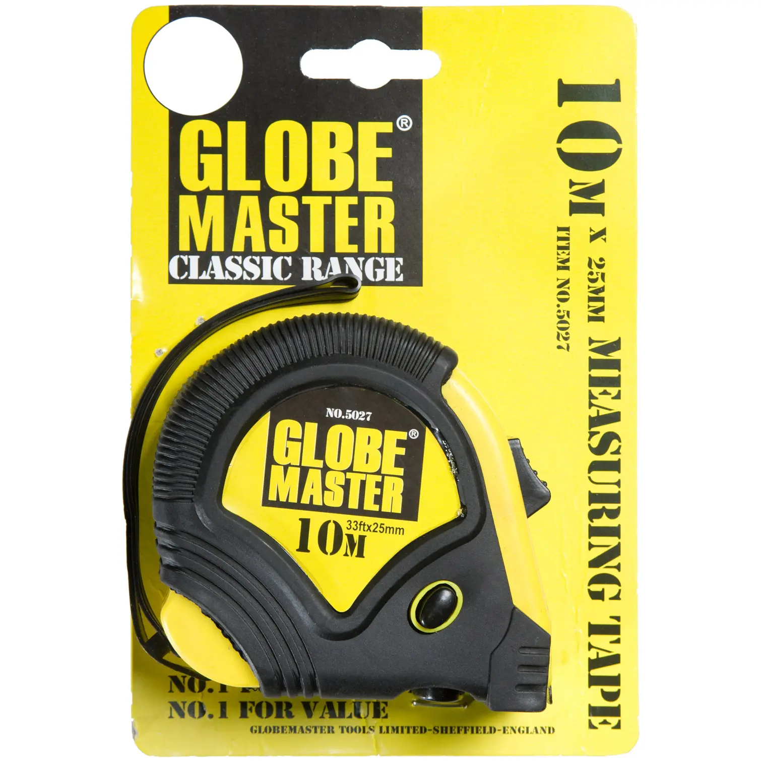 Globemaster 10m/33ft Tape Measure
