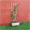 Zest4Leisure 1.8m x 630mm Fan Trellis Tan