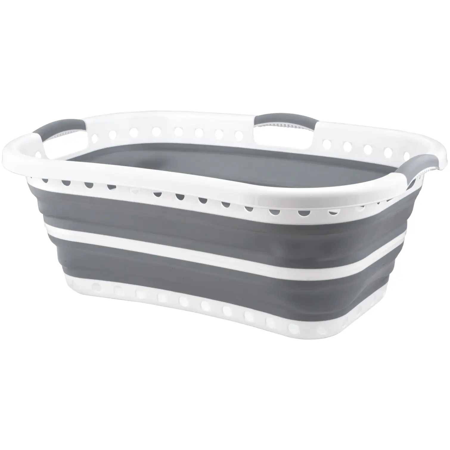 Zoom Collapsible Laundry Basket 37 Litre Capacity