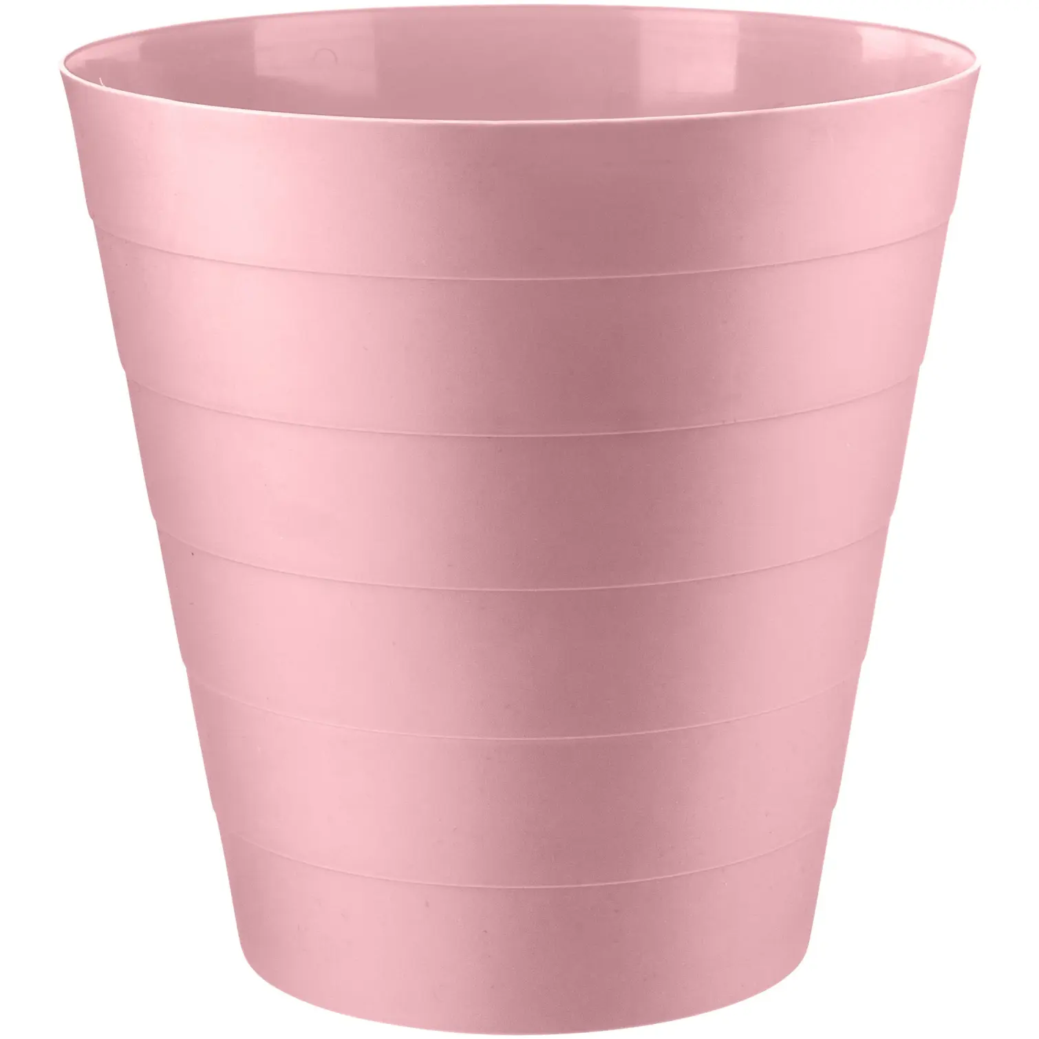 Zoom Round Waste Bin 6 Litre Capacity Assorted Colours