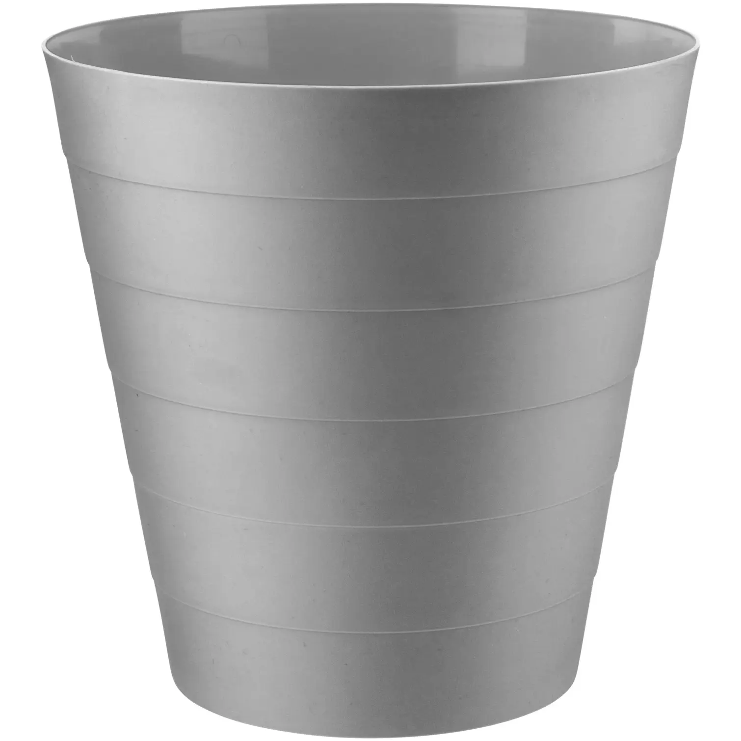 Zoom Round Waste Bin 6 Litre Capacity Assorted Colours