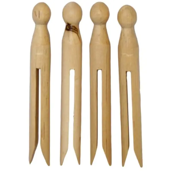 BTR0011 Kendon Wooden Dolly Pegs Pack of 24