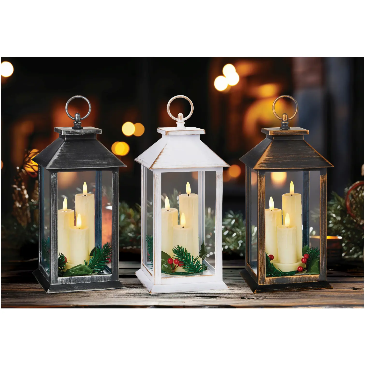 Premier 27cm Candle Lantern