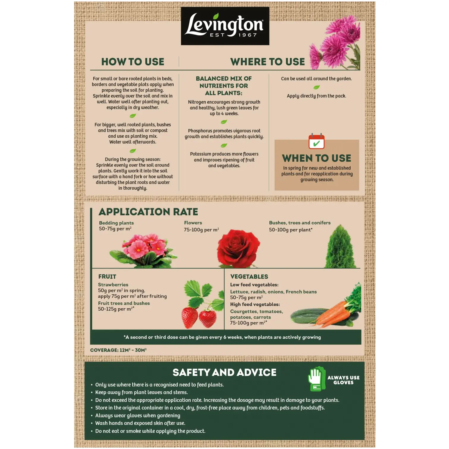 Levington Growmore 1.5kg