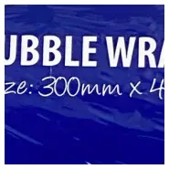 Just Stationery Tallon Bubble Wrap 4 Metre x 300mm