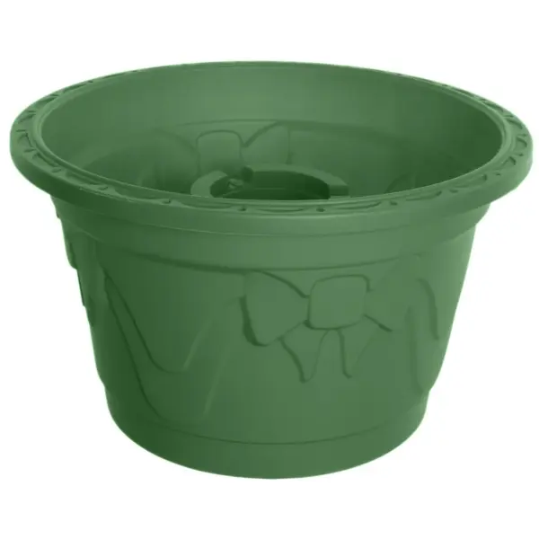 WHI0100 Whitefurze Green Christmas Tree Tub 42x25.5cm