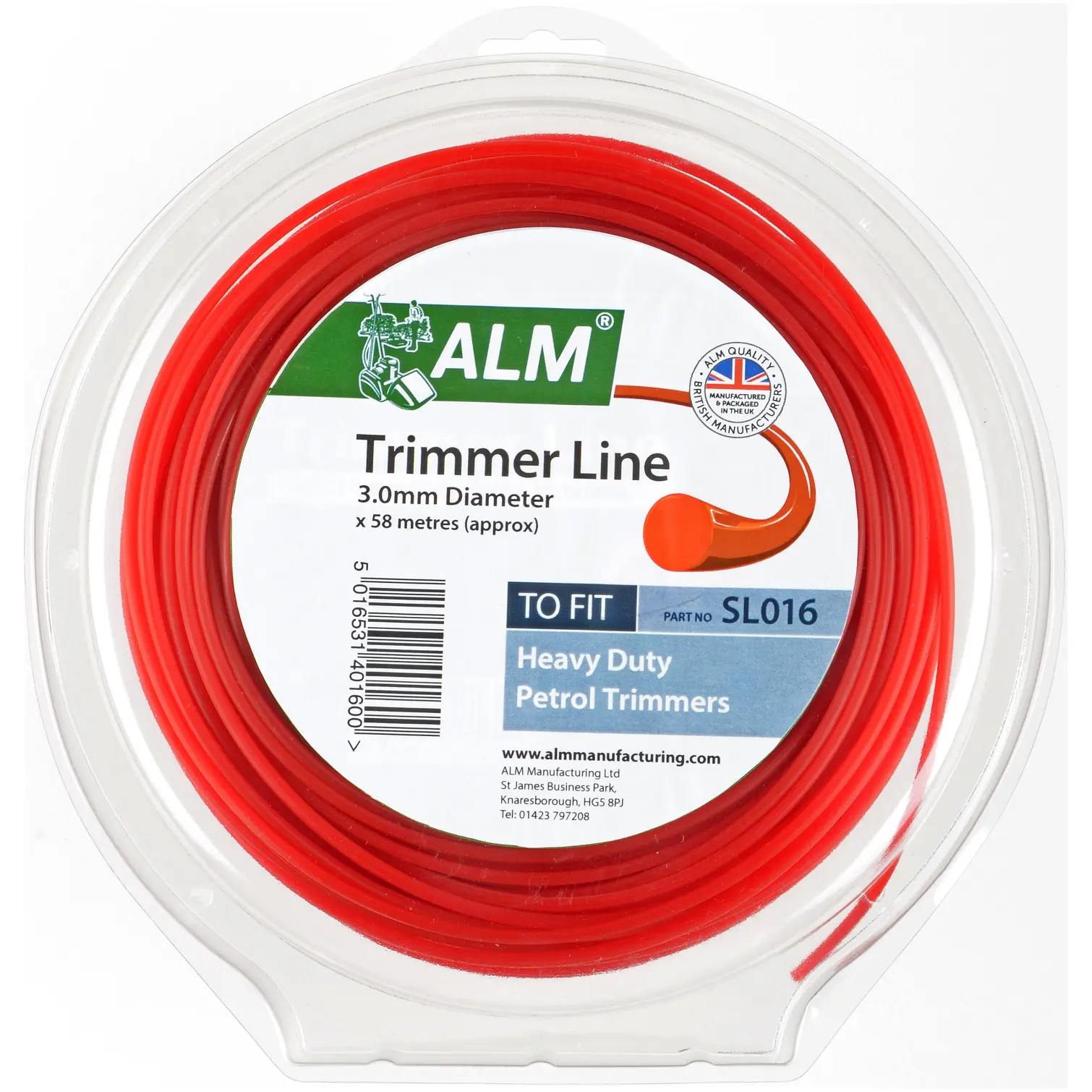 ALM Trimmer Line 3mm x 58m