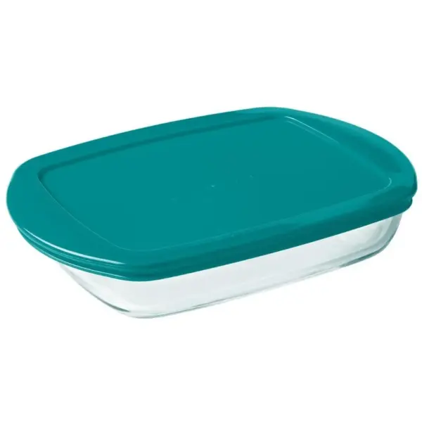 Pyrex Cook & Store Rectangular Dish & Lid 0.8L 23x15cm