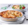 COR0215_4 Pyrex Bake & Enjoy Cake & Flan Dish Set 26 & 28cm