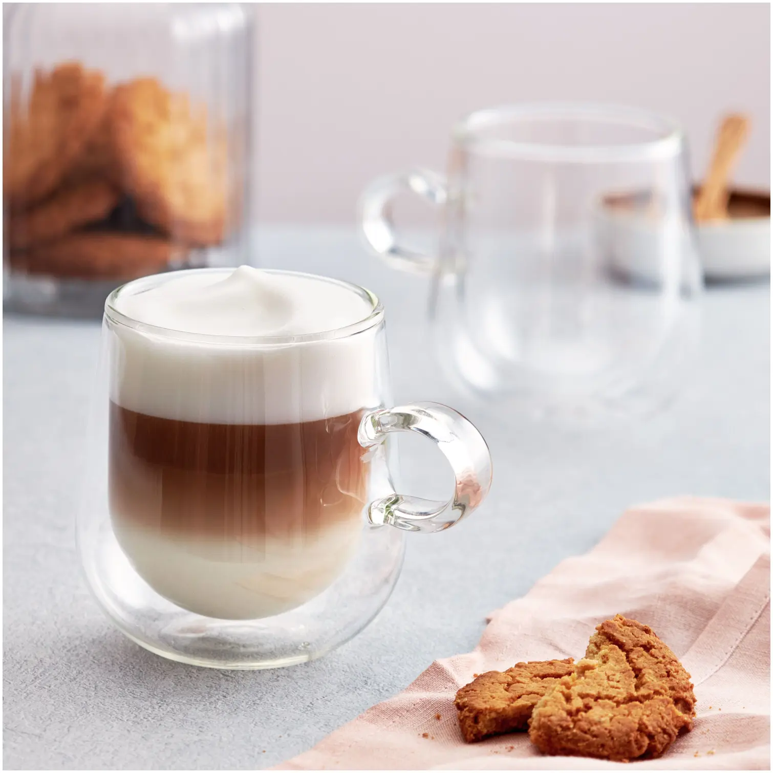 Judge Latte Glass Set 2 Pack 325ml