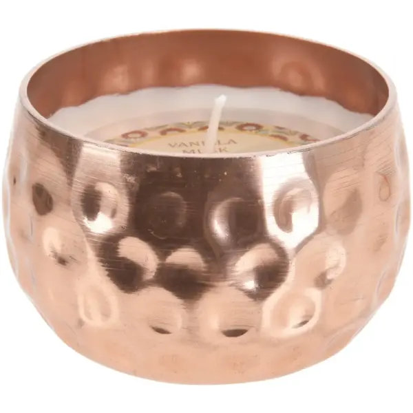 Candle in Tin Pot 7.4 x 4.9cm