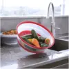 Heat & Eat Collapsible Microwave Plate Cover/Colander/Strainer