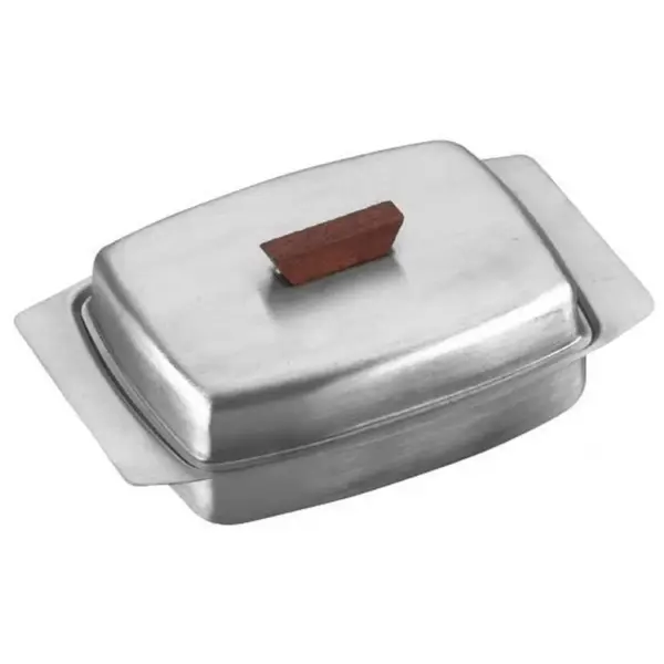 Zodiac Stainless Steel Butter Dish