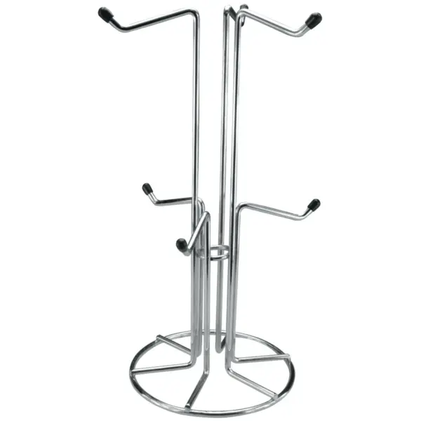 Apollo Chrome 6 Cup Mug Tree