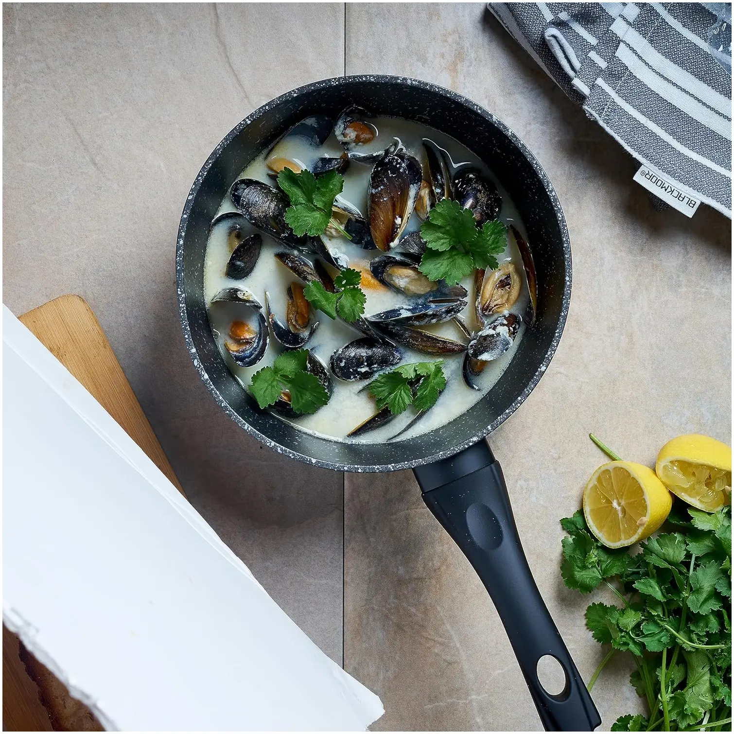 Blackmoor 20cm Sauce Pan & Lid