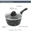 Blackmoor 20cm Sauce Pan & Lid