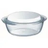 Round Casserole Clear 3 Litre