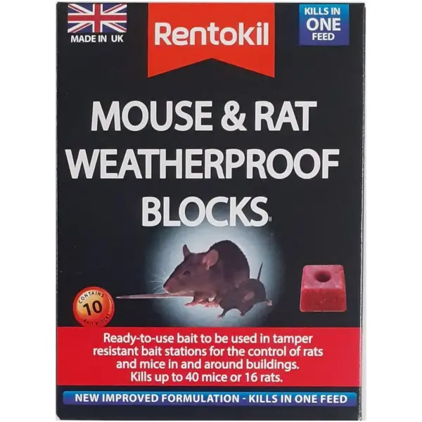 Rentokil Mouse & Rat Killer Blocks(10)