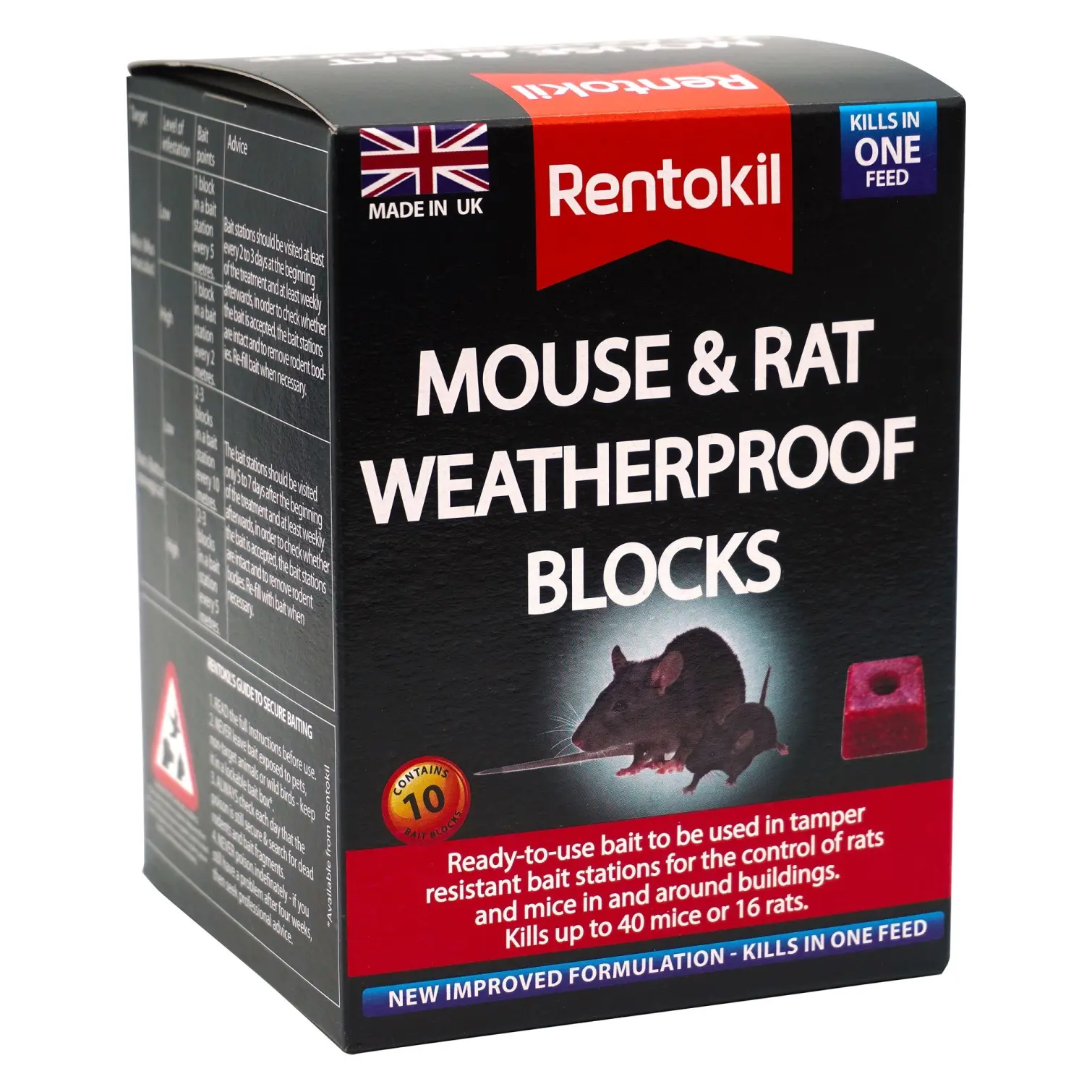 REN0163_1 Rentokil Mouse & Rat Killer Blocks(10)