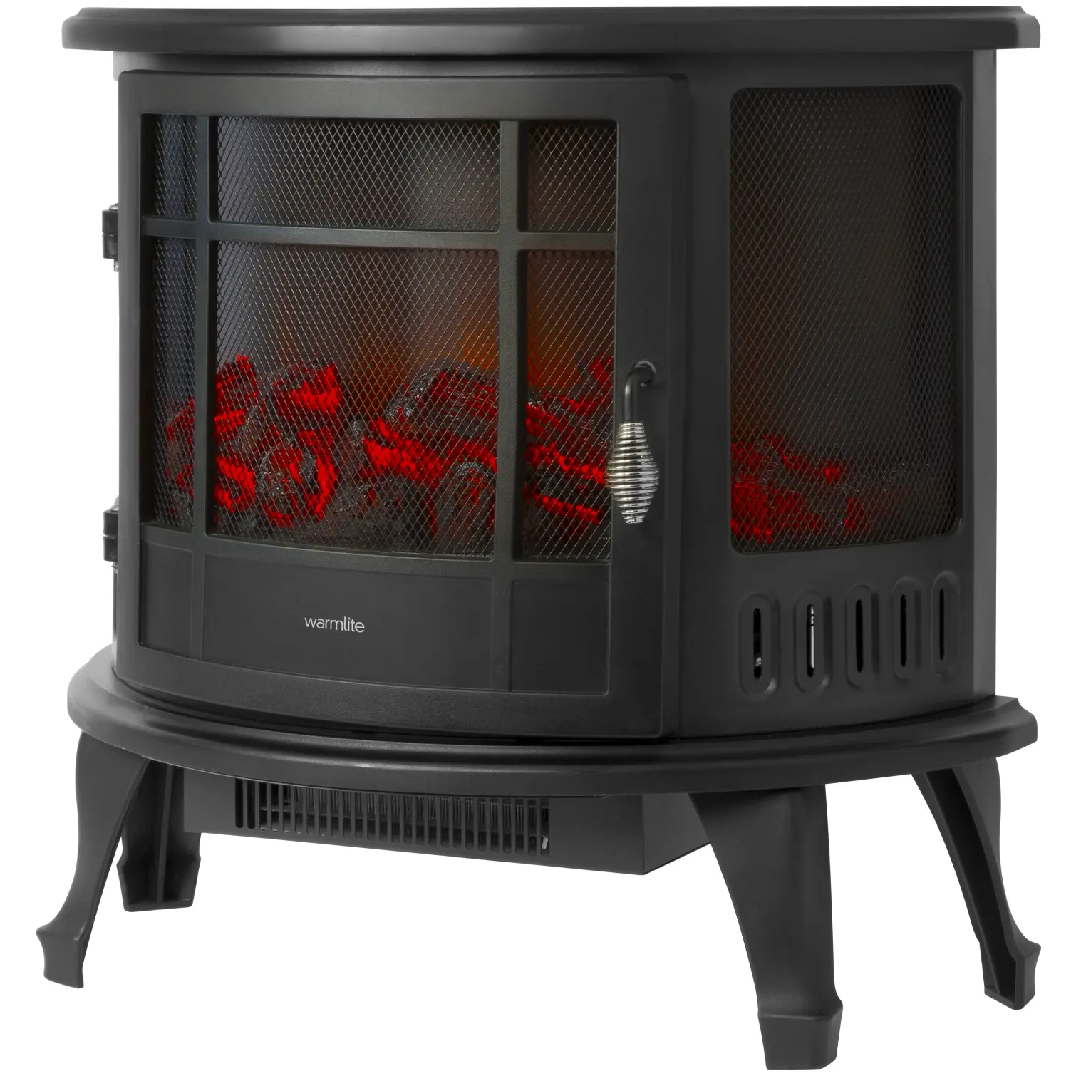 Warmlite WL46017 Electric Curved Stove 1800w