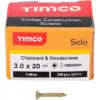 Timco Woodscrew Pozi Drive Head YZP 3 x 20mm Box of 200