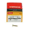 Timco Woodscrew Pozi Drive Head YZP 5 x 25mm Box of 200