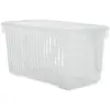 Whitefurze Caddy Basket 28cm Clear